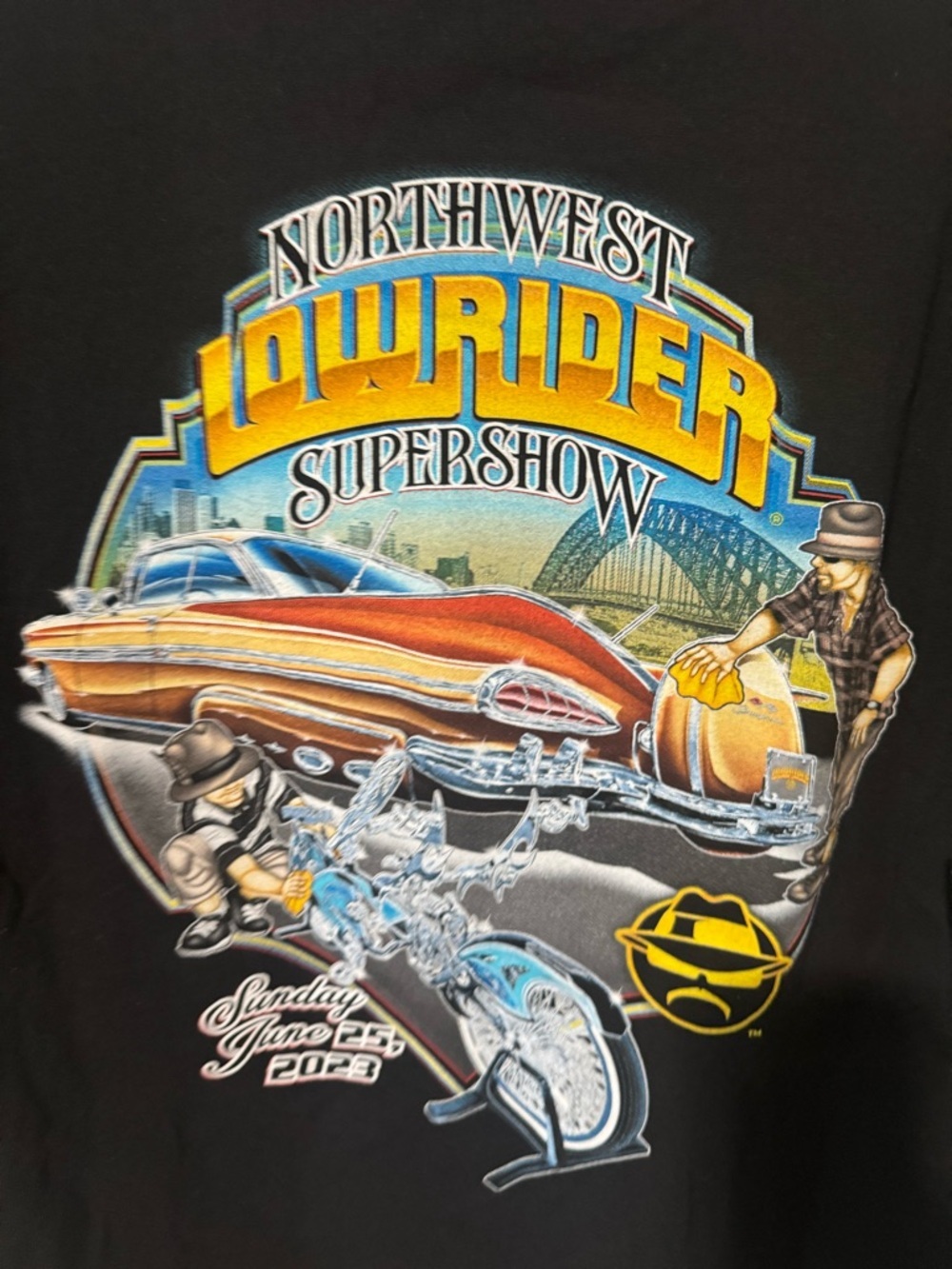 Northwest Low Rider  Super show graphic T-shirt size XL - Picture 6 of 7